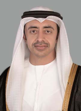 H.H. Sheikh Abdullah Bin Zayed Al Nahyan